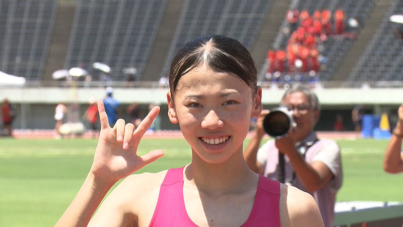 陸上界期待の新星 女子800m日本記録 久保凛（17）<br> ＆男子100m世界最速の高校生 清水空跳（16）
