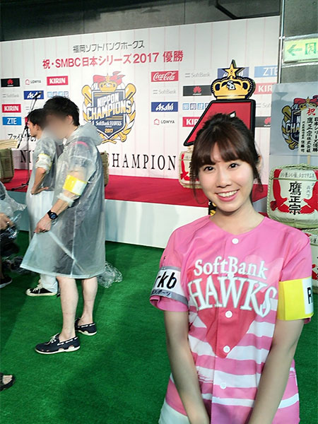 ビールかけ直前