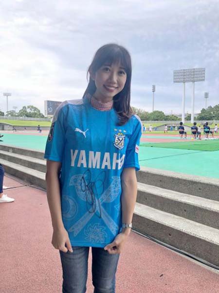 青ユニフォーム黒田１ショット