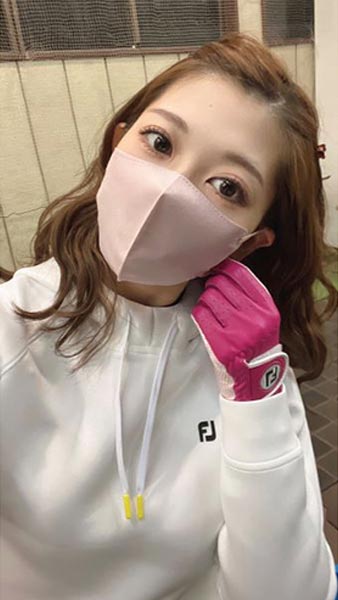 ゴルフ顔アップ