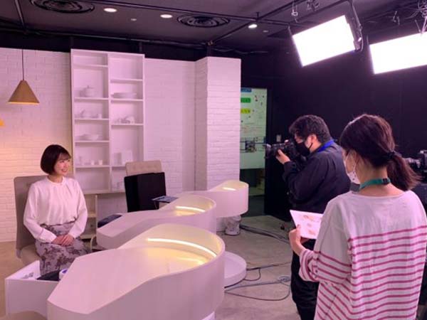 プロフィール写真撮影時