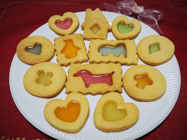 ステンドグラスクッキー