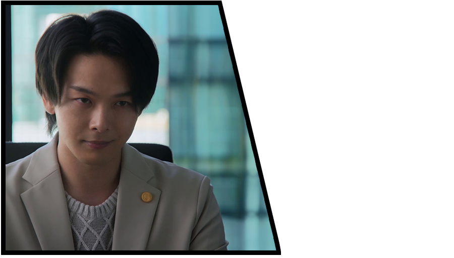 不敵に笑う羽男