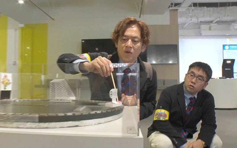 超電導の物質を使った実験！