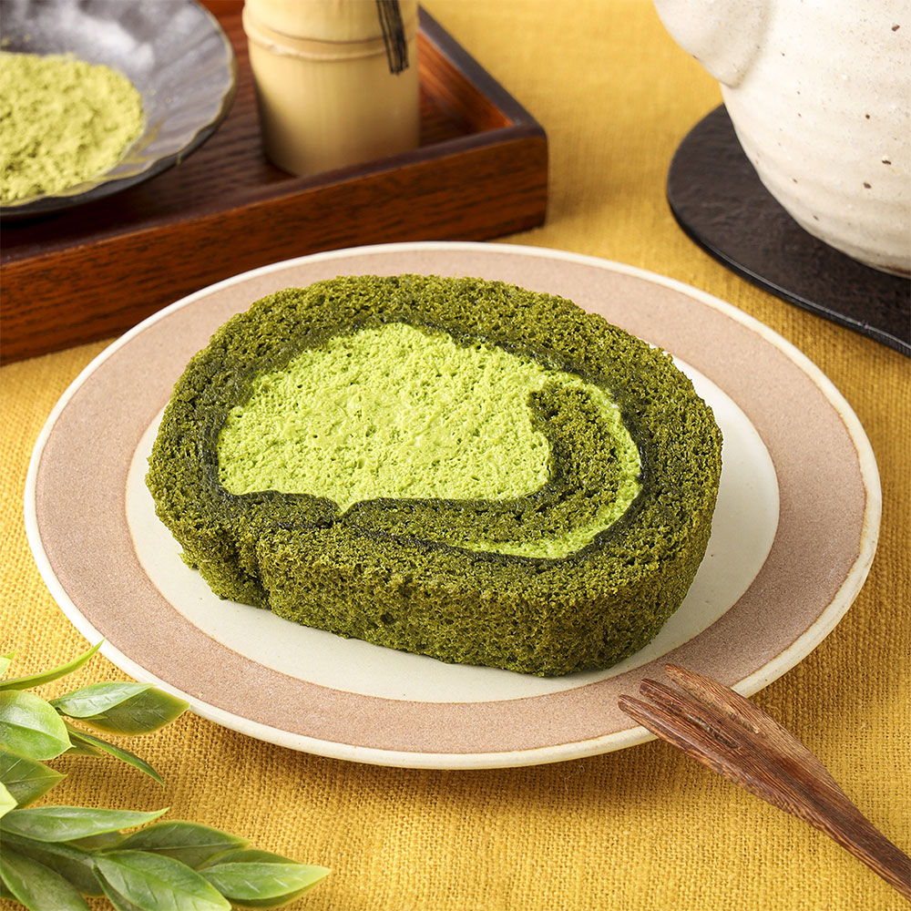 セブン-イレブン コラボ商品「宇治抹茶ロールケーキ」