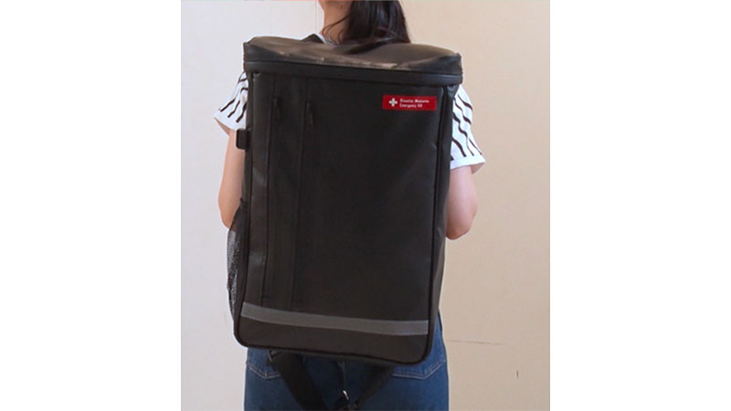 ■アイリスオーヤマ「防災リュック1人用31点」12,800円<br> （※9月時点の価格）