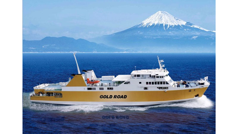 ◆駿河湾フェリー（清水-土肥）75分 2000円