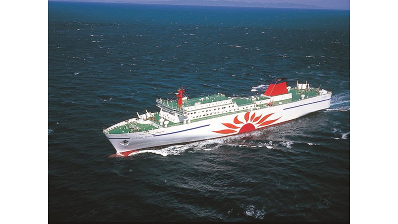 ◆商船三井さんふらわあ さんふらわあ だいせつ（大洗-苫小牧）約18時間