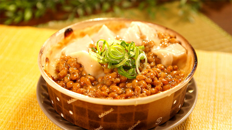 【和歌山】グラタンカフェ「ごま豆腐と納豆のバジルソース」1,518円