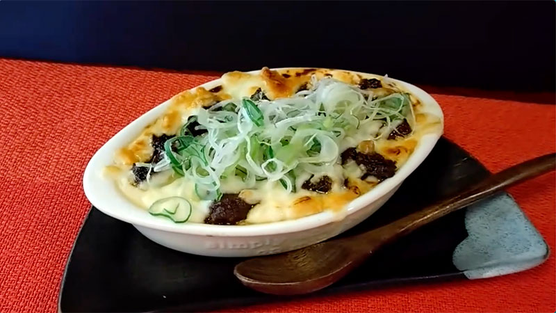 【福島】居酒屋ばんげや「馬肉グラタン」1,000円