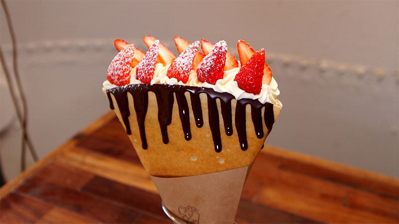 ◾クレープとエスプレッソと