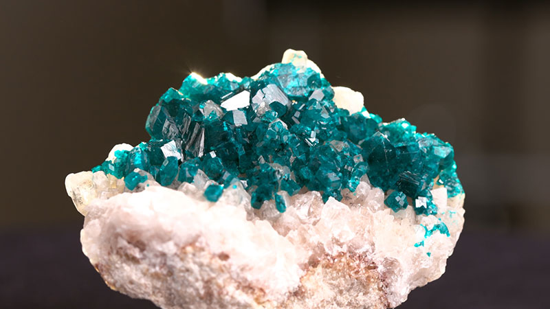 ■翠銅鉱（ダイオプテーズ）