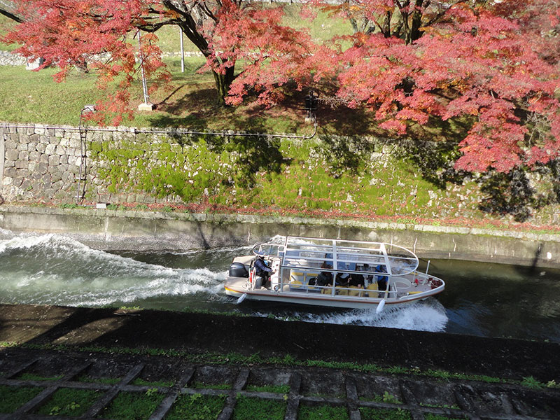 ◆びわ湖疏水船（京都府・滋賀県）