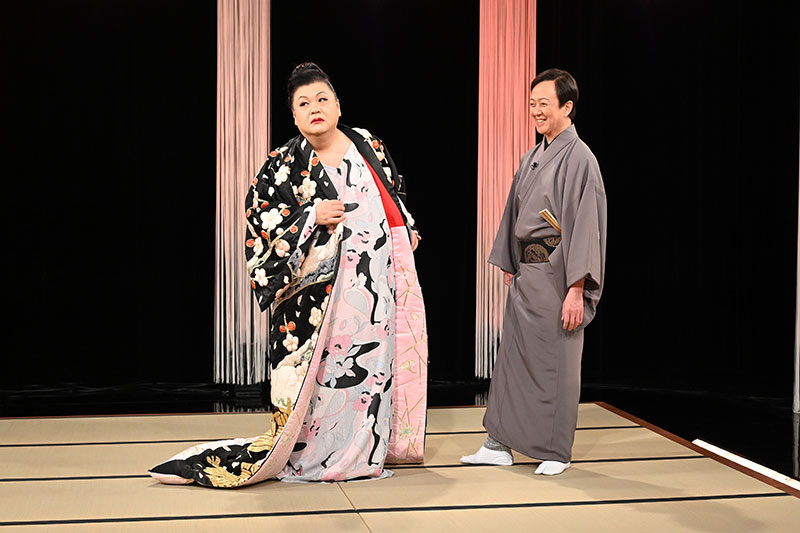 ▼「廓文章 吉田屋」夕霧の名シーン