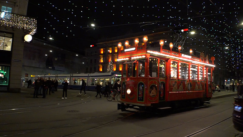 チューリッヒの路面電車