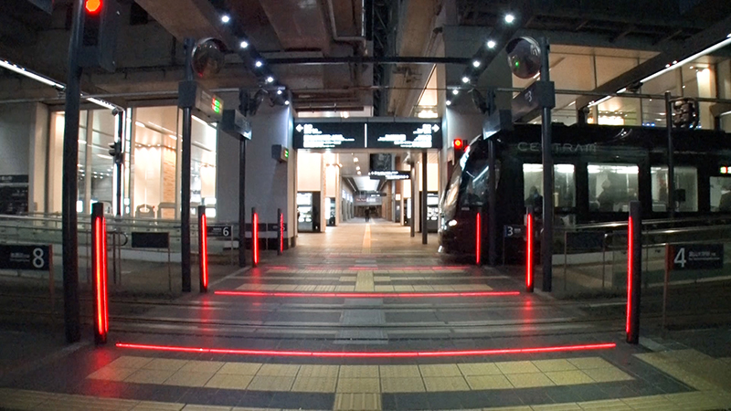 ◾️富山駅構内通路警報器