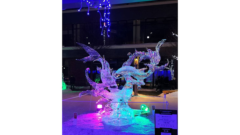 【小阪芳史さん制作】流れる氷美