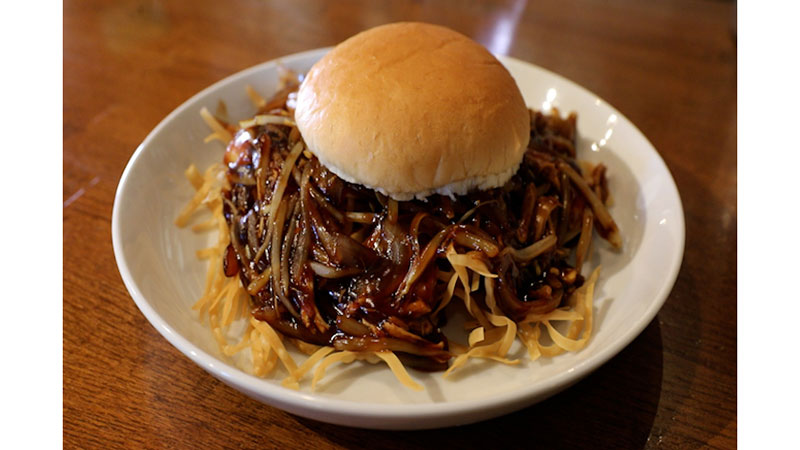 ◾️アメリカ チョウメンサンドイッチ