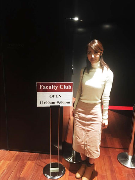 ファカルティ･クラブ前