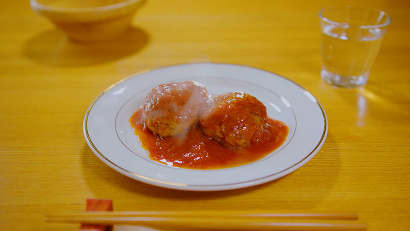 「何日も連続して食べた！煮込みハンバーグ」 （※人生最高の一品）