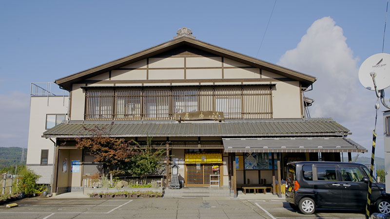 「愛してやまない故郷のへぎそば」