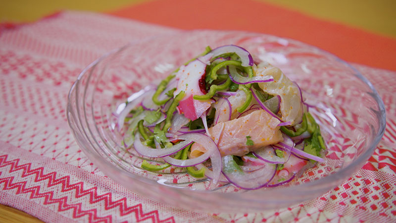 「秘境ロケの果てに出会った！セビーチェ」 ※人生最高の一品