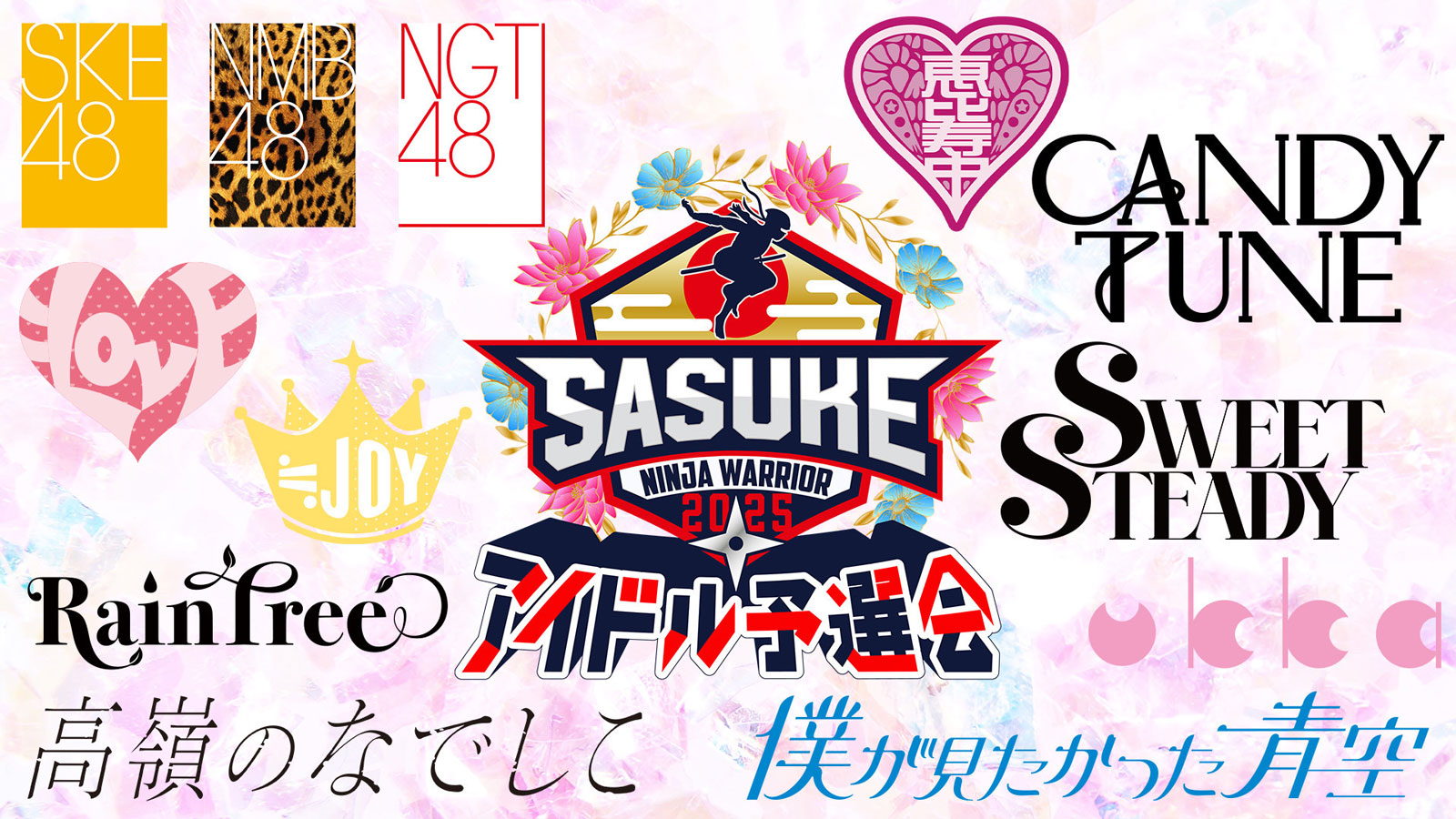 【今回参加するアイドルグループは下記の12組】