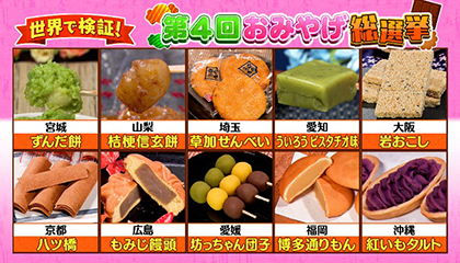 ★全国お土産総選挙 リベンジ編！【アメリカ/スウェーデン/ブラジル】