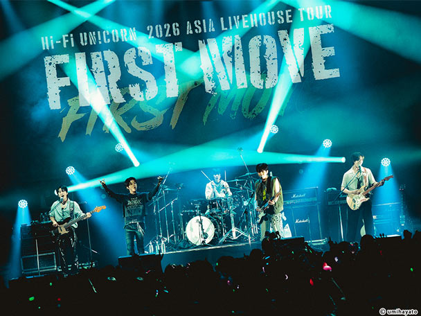 8月30日(日)放送決定！『Hi-Fi Un!corn 2026 ASIA LIVEHOUSE TOUR -FIRST MOVE-』