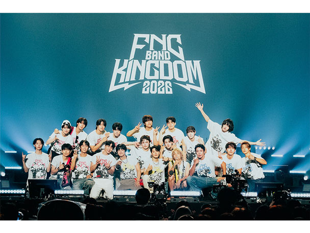 9月21日(月・祝)放送決定！『FNC BAND KINGDOM 2026』