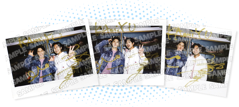 サイン入りチェキ 画像