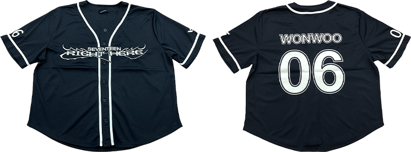 SEVENTEENメンバーのユニフォームシャツ サムネイル